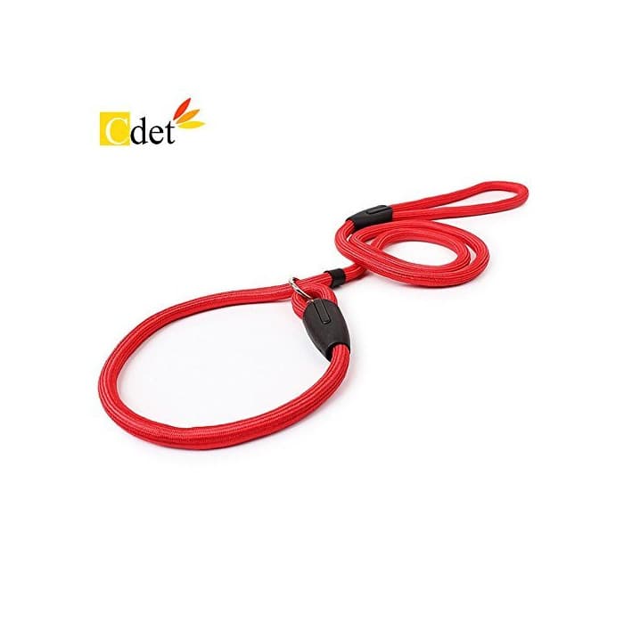 Electrónica Cdet Correa de Ajustable Cuerda Slip Nylon para Perro Cachorro Perro Mascota