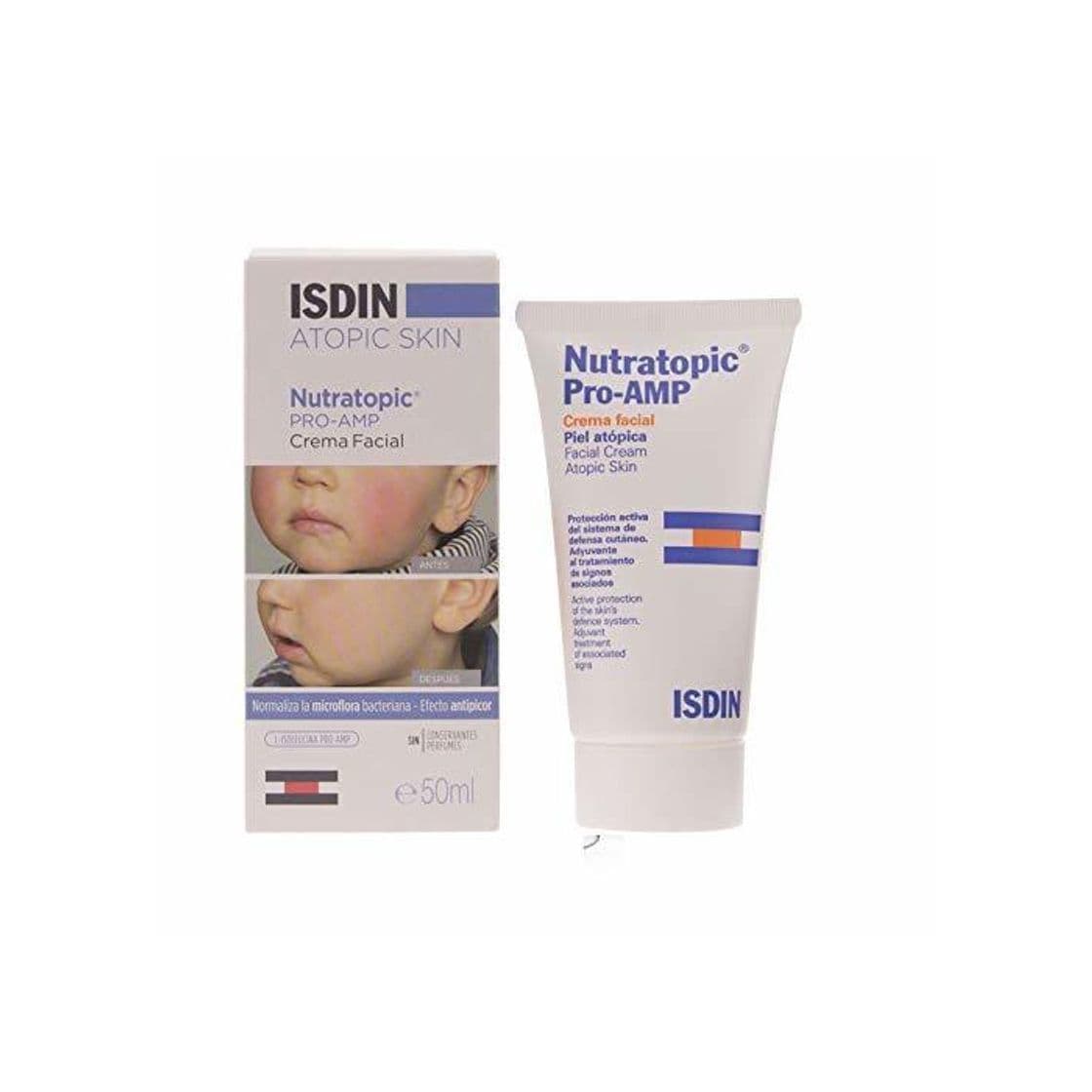 Producto ISDIN NUTRATOPIC PRO-AMP CREMA FACIAL MICROFLORA BACTERIAN 50ML