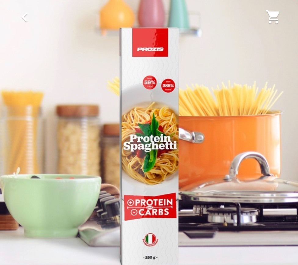 Product Protein Pasta - Massa Spaghetti 250 g - Almoço e Jantar