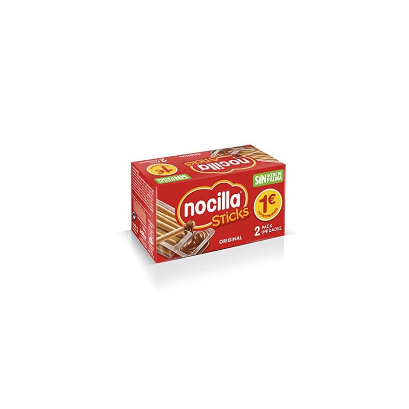 Product Sticks de Nocilla Original - 2 raciones de 30g - Sin Aceite