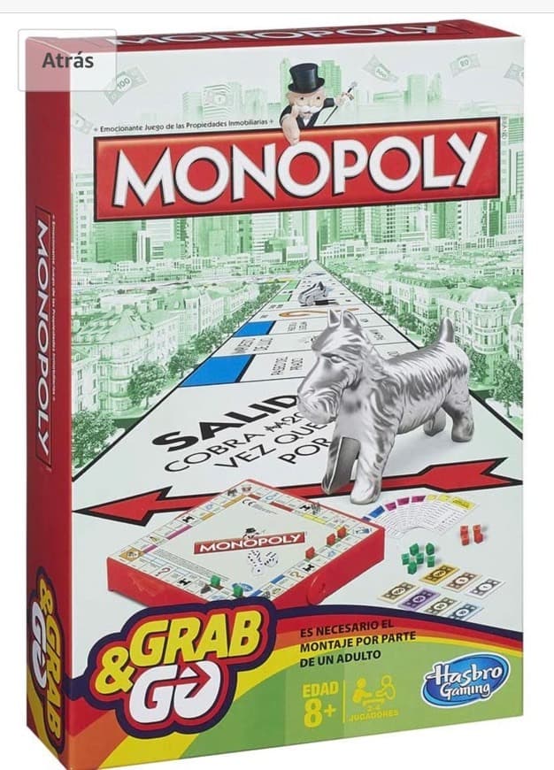 Product Monopoly de viaje