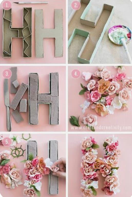 Moda diy / letras 