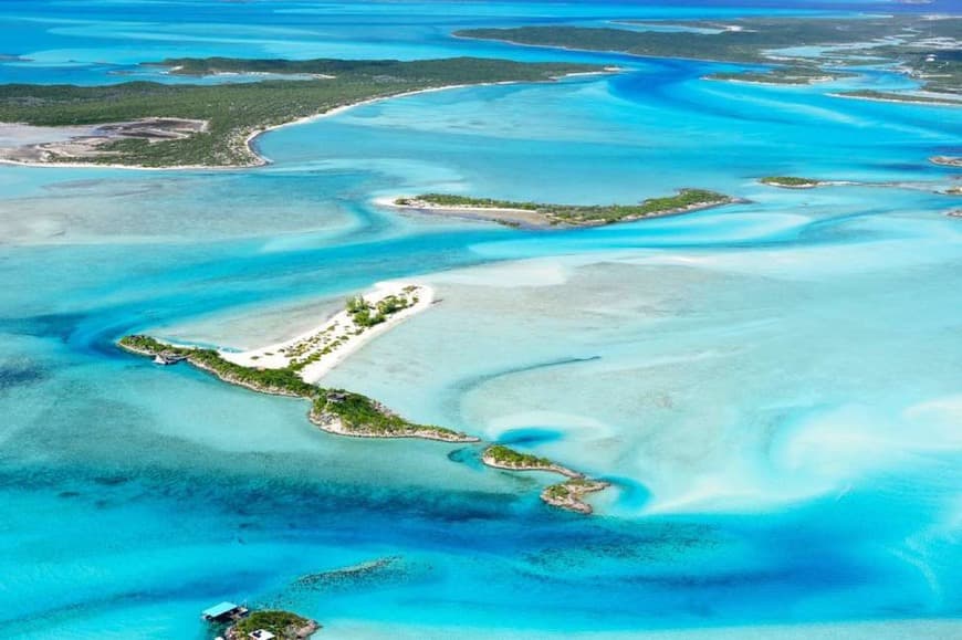 Lugar Exuma, Bahamas