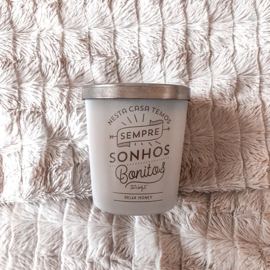 Producto Vela Nesta Temos Sempre Sonhos Bonitos Mr Wonderful 