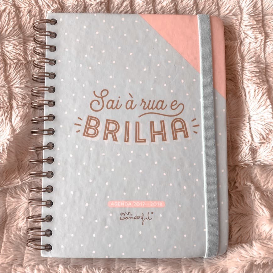 Producto Agenda 2017-2018 Sai à Rua e Brilha Mr Wonderful