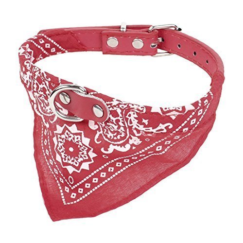 Lugar DealMux único Pino fivela ajustável Coleira Doggy Dog Scarf Bandana