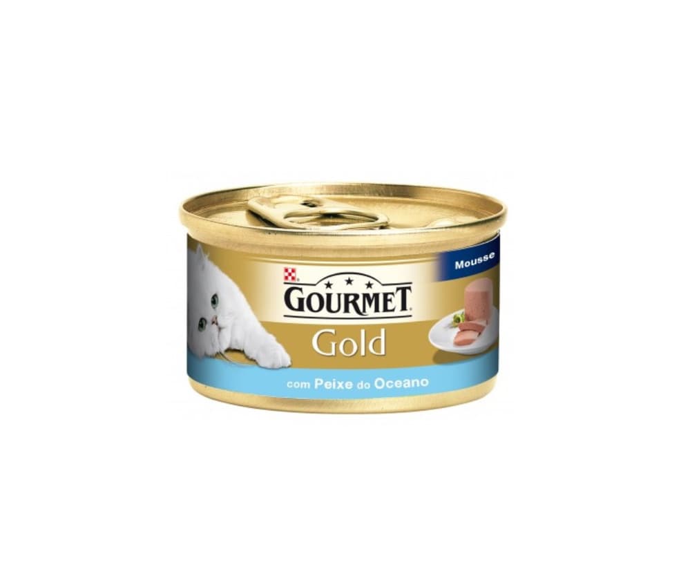 Producto Comida Húmida para Gato Gold Mousse com Peixe do Oceano ...