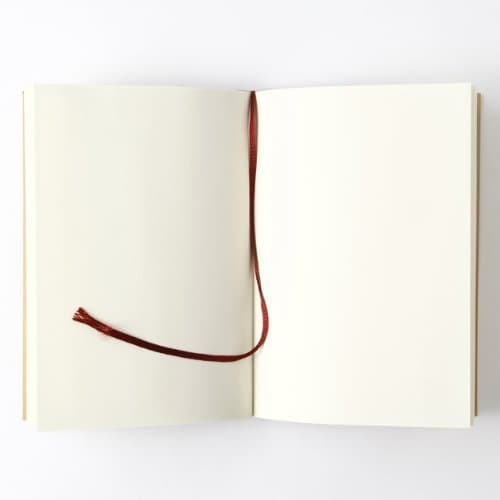 Producto MUJI Blank Mini Notebook japonés paperback-size unruled 144sheets