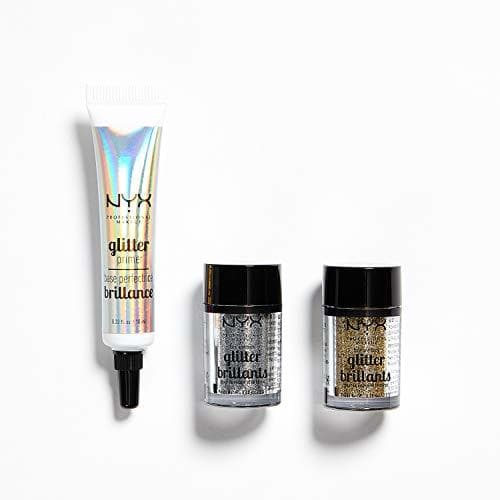 Beauty NYX Professional Makeup Kit de glitter Effects, Set de 3 piezas