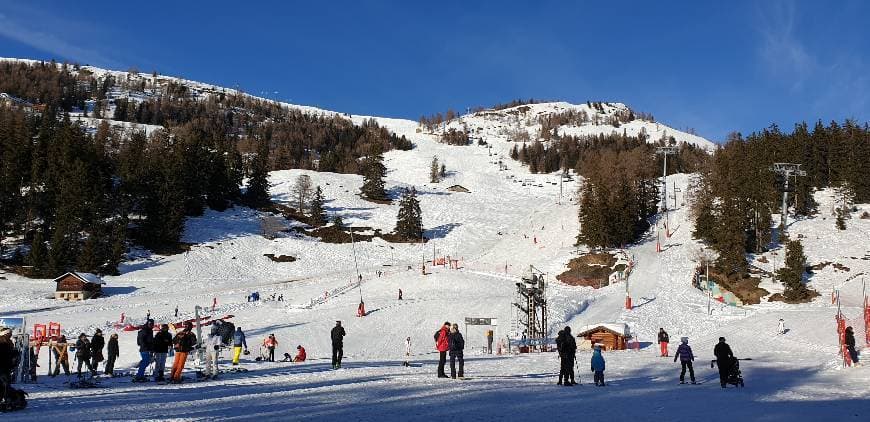 Lugar Crans-Montana ski area