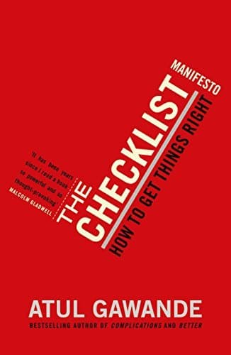 Libro The Checklist Manifesto