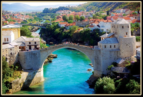 Lugar Ponte Velha do Centro Histórico de Mostar