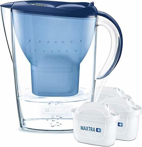 Product BRITA Marella – Jarra de Agua Filtrada con 3 cartuchos MAXTRA+ –