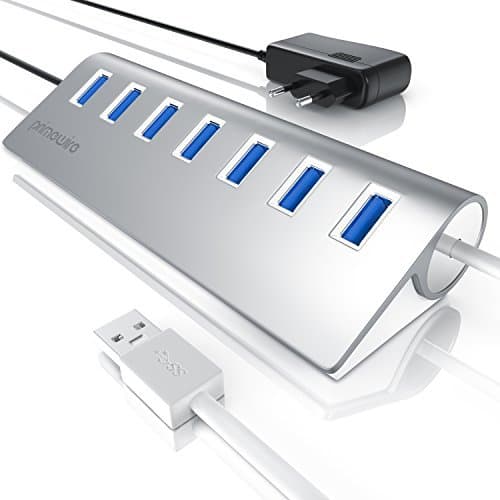 Place CSL-Computer Primewire - Activo USB 3.0 Hub con 7 Puertos Incl