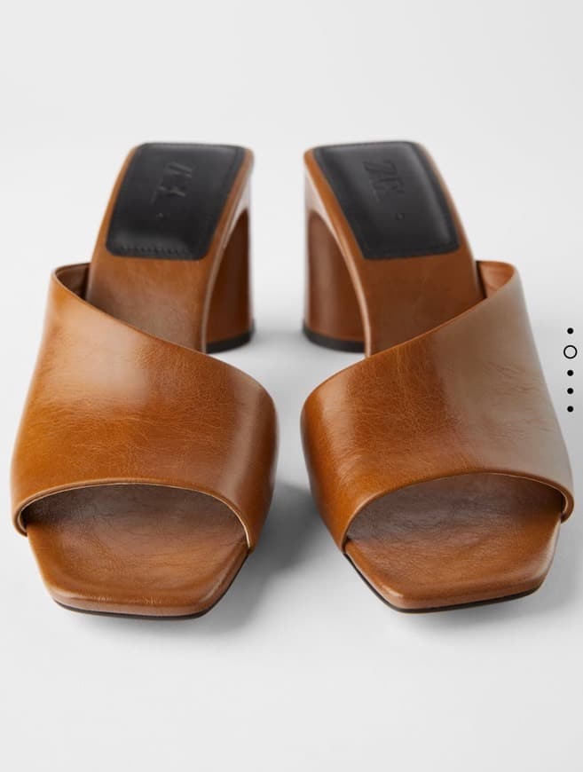 Moda Mules de tacão Zara