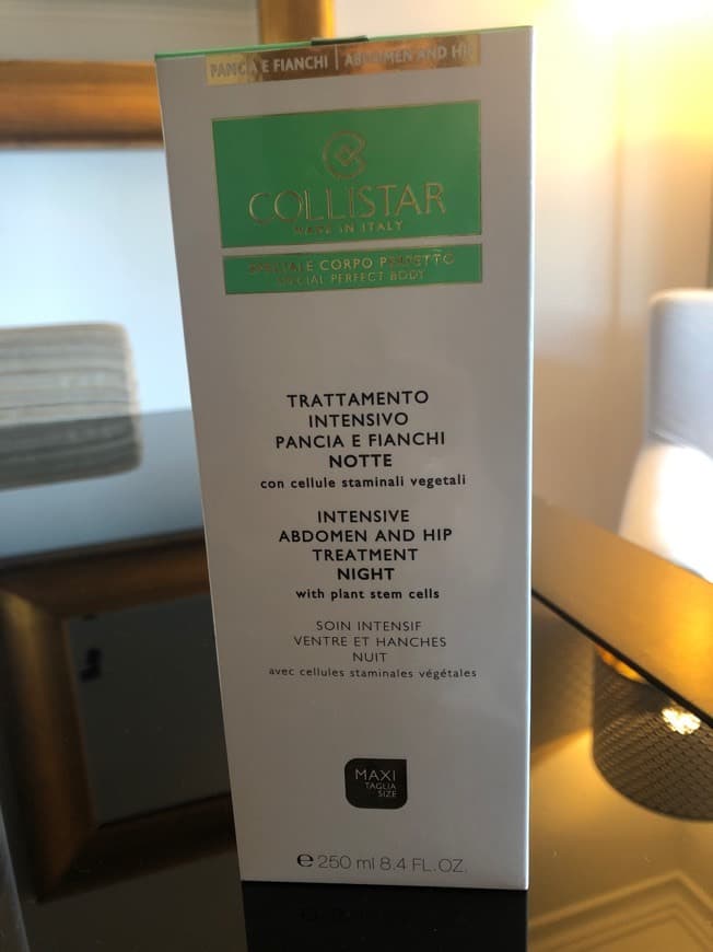 Product Collistar tratamento intensivo abdomen e coxas