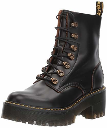 Moda Dr. Martens Women's Leona,black,9 M UK