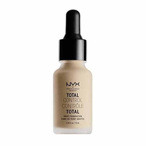 Beauty NYX Professional Makeup Base de maquillaje Total Control Drop Foundation, Dosificación precisa,