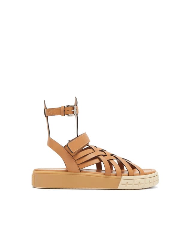 Producto Leather Plataform Sandals Prada 