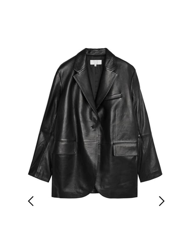 Producto Oversized Leather Blazer 