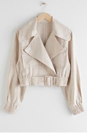 Producto Linen Biker Jacket