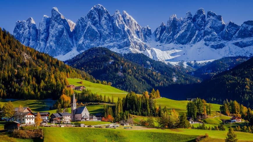 Lugar Val di funes