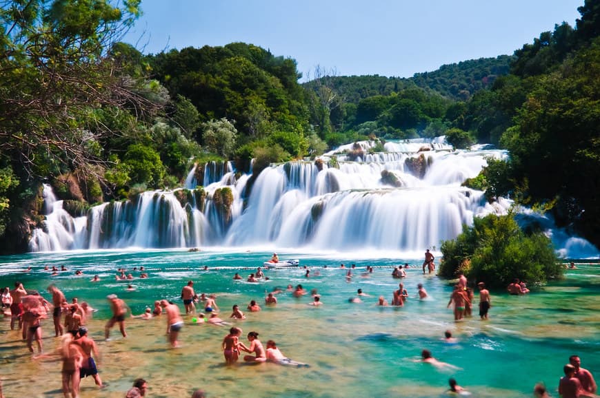 Lugar Parque nacional Krka