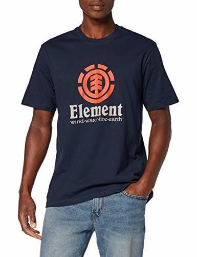 Product Element Vertical SS Camiseta de Manga Corta, Hombre, Azul