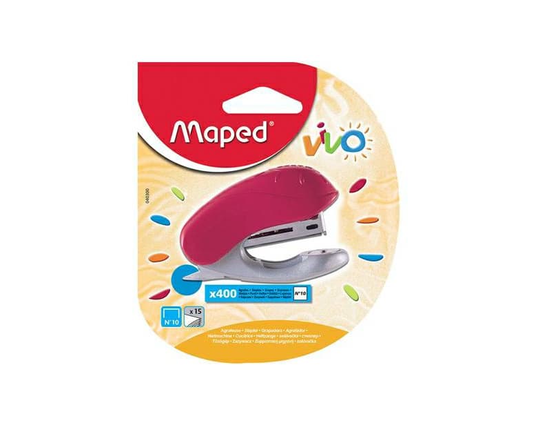 Product Agrafador Mini Vivo N.10 Maped +400 Agrafos 