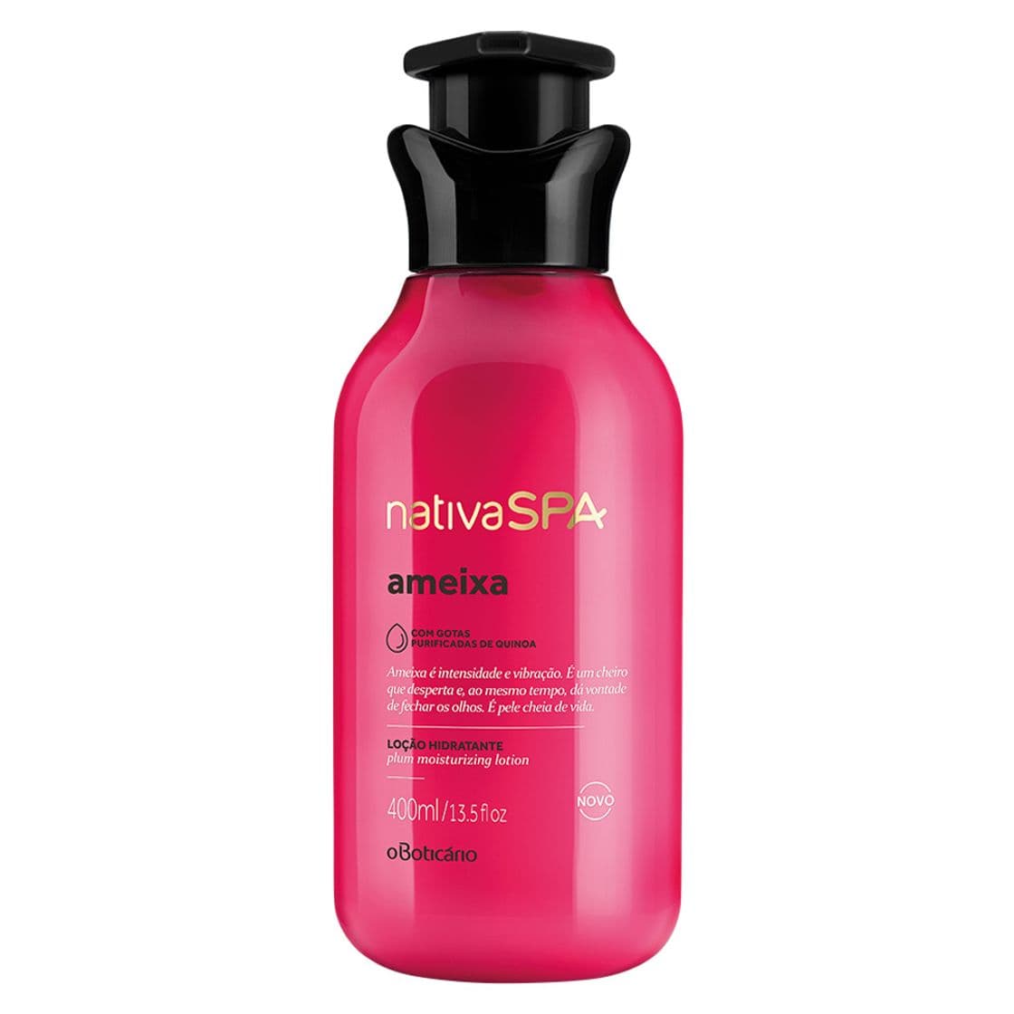 Fashion Nativa SPA Loção Hidratante Ameixa 400ml - O Boticário