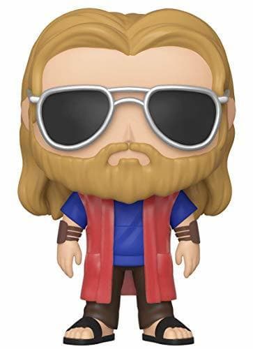 Game Funko- Pop Vinilo: Avengers Endgame-Thor Pajama Party W2 2 Figura Coleccionable,