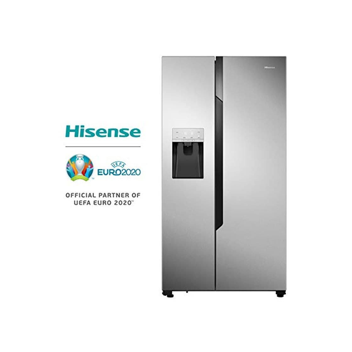 Product Hisense RS694N4TC2 Independiente 535L A++ Acero inoxidable nevera puerta lado a lado