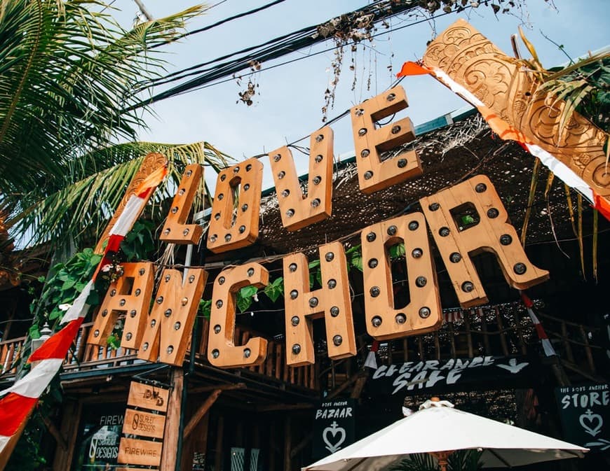 Lugar Love Anchor Canggu Bali