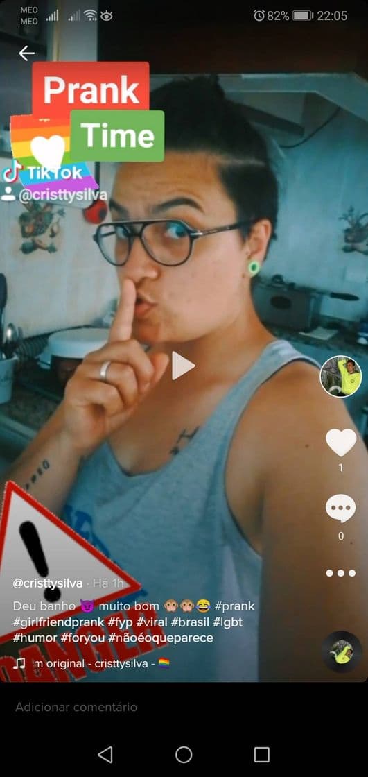 Fashion Prank à minha Namorada TikTok 🏳️‍🌈 #lgbt