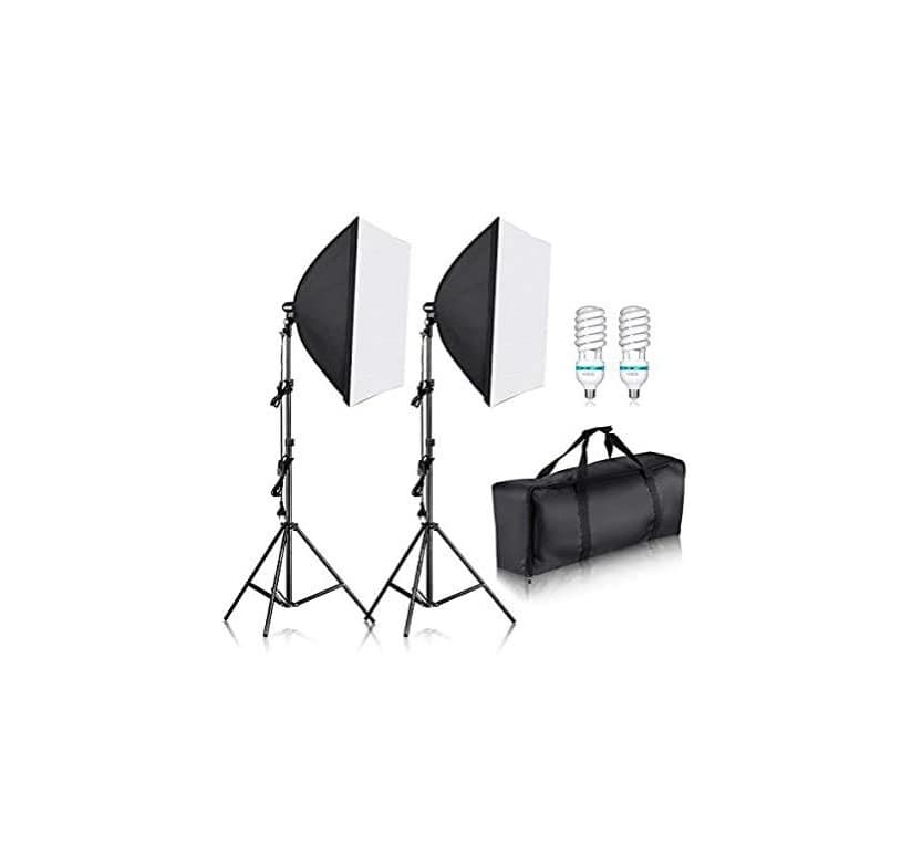 Product Neewer 700W Pro Fotografía Kit de Iluminación de Luz Softbox