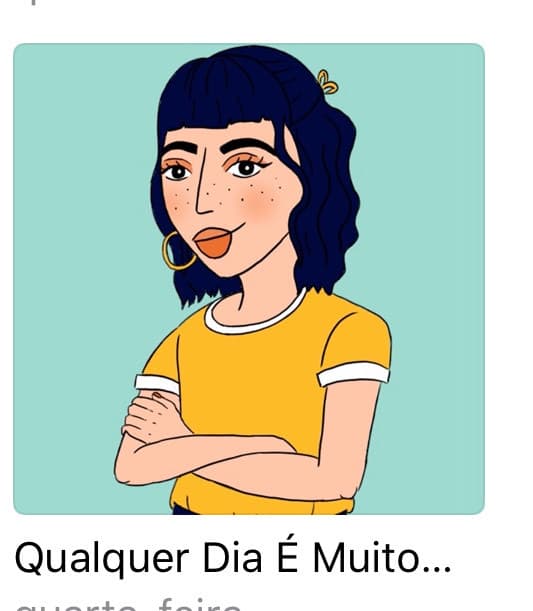 Moda Qualquer dia é muito tempo 