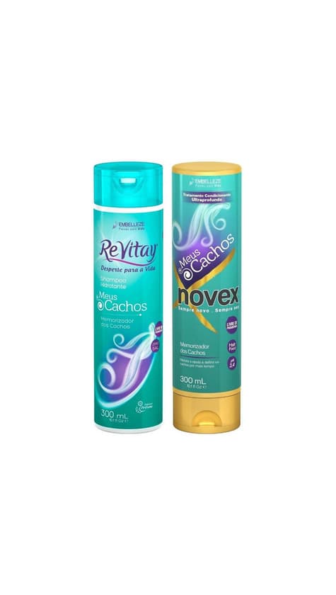 Product Shampoo e condicionador novex para cachos 