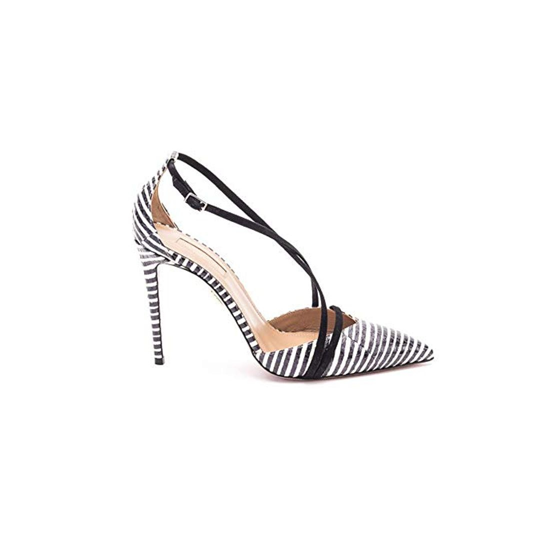 Product AQUAZZURA Decolleté Aquazzura in Pelle GNIHIGP0EES0FF Black - White Size