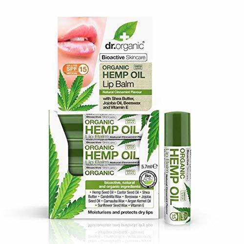 Belleza Dr. Organic Hemp Oil Lip Blam Cañamo 5