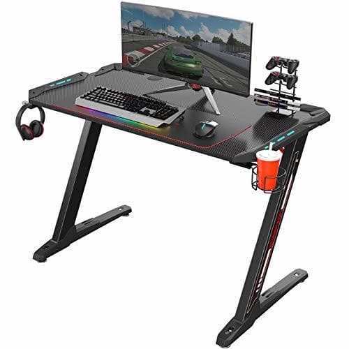 Producto Eureka Ergonomic Z1-S Gaming Desk - Mesa de juegos para computadora