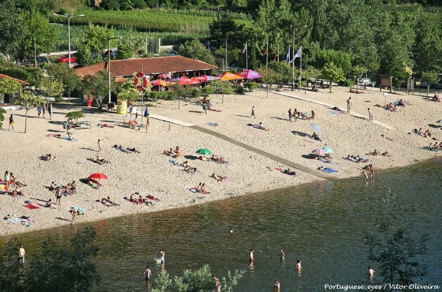 Place Praia Fluvial dos Palheiros, Coimbra.