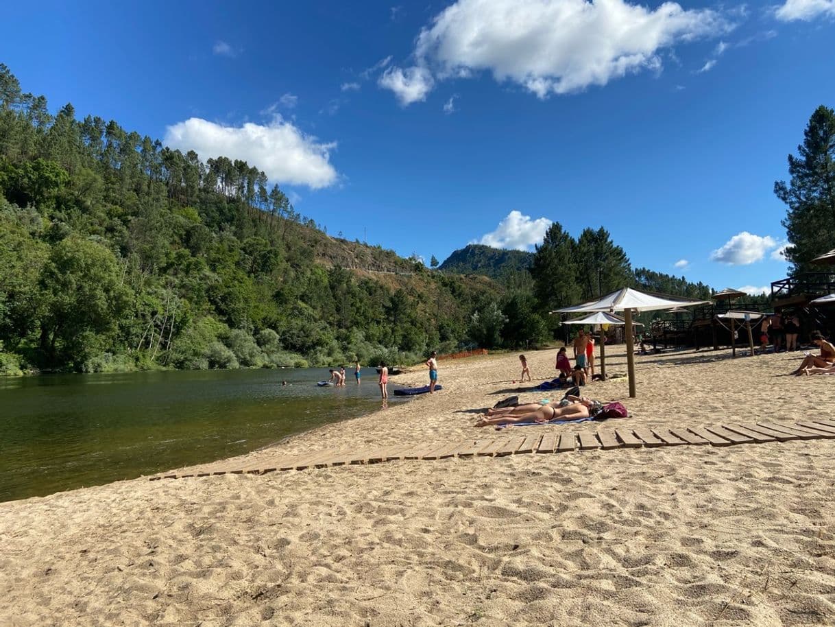 Lugar Praia Fluvial Janeiro de baixo