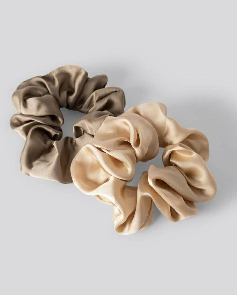 Producto NAKD • Double Pack Shiny Satin Scrunchies