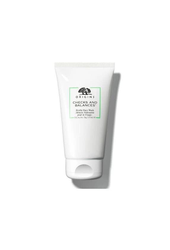 Product Origins Checks and Balances Frothy Face Wash