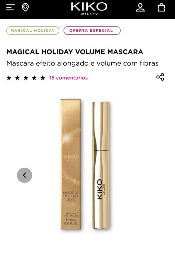 Producto Máscara Kiko 