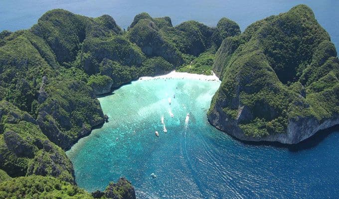 Lugar Maya Bay