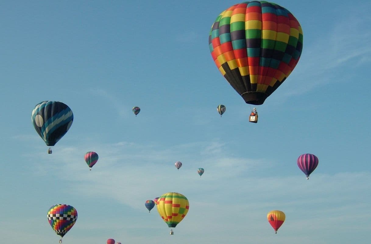 Moda Balão de Ar Quente