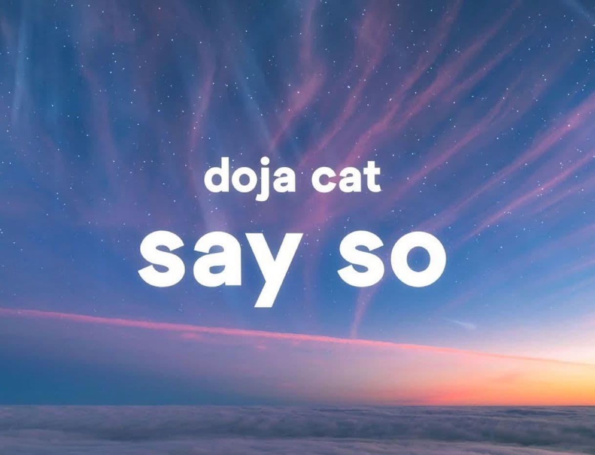 Moda Doja Cat - Say so 