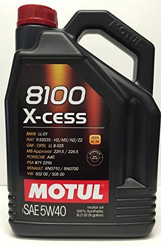 Lugar Motul 102870 - Aceite de motor 8100 X-cess