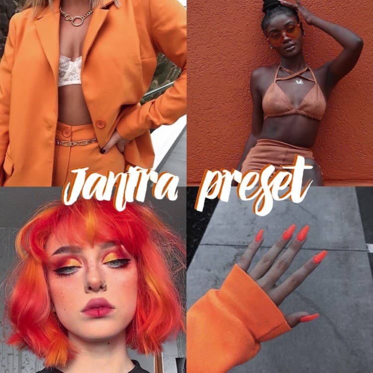 Moda Janira preset 🍊 